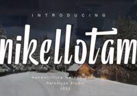 Nikellotam Font - Featured Image