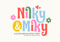 Nilky & Miky Font - Featured Image