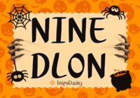 Ninedlon Font - Featured Image