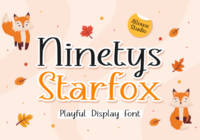 Ninetys Starfox Font - Featured Image