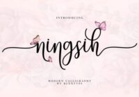 Ningsih Font - Featured Image