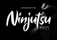 Ninjutsu Font - Featured Image