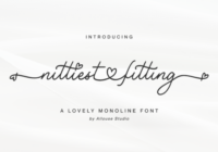Nittiest Fitting Font - Featured Image
