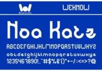 Noa Katz Font - Featured Image