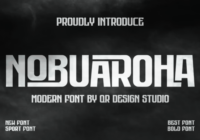 Nobuaroha Font - Featured Image