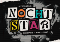 Nocht Star Font - Featured Image