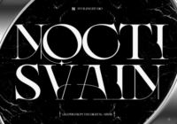 Noctisvain Regular Font - Featured Image