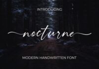 Nocturne Font - Featured Image