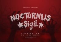 Nocturnus Sigil Font - Featured Image