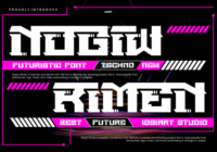 Nogiw Rimen Font - Featured Image