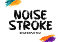 Noise Stroke Font - Featured Image