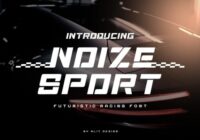 Noize Sport Font - Featured Image