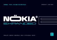 Nokia Expanded Font - Featured Image
