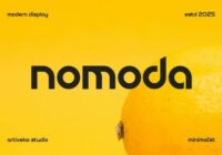 Nomoda Font - Featured Image