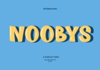Noobys Font - Featured Image