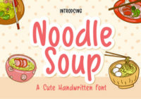 Noodle Soup Font - Featured Image