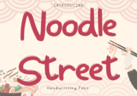 Noodle Street Style Font - Featured Image