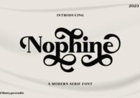 Nophine Font - Featured Image