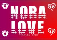 Nora Love Font - Featured Image