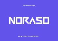 Noraso Font - Featured Image