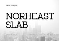 Norheast Slab Font - Featured Image