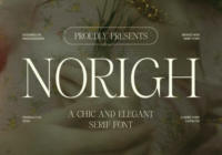 Norigh Font - Featured Image