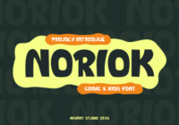 Noriok Font - Featured Image