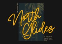 North Glides Font - Featured Image