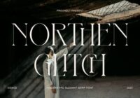 Northen Glitch Font - Featured Image