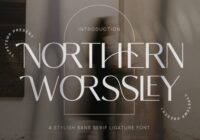 Northern Worssley Font - Featured Image