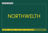 Northwelth Font - Featured Image
