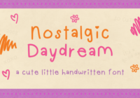 Nostalgic Daydream Font - Featured Image
