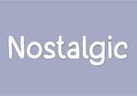 Nostalgic Font - Featured Image