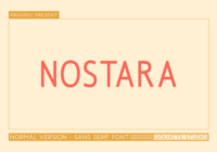 Nostara Font - Featured Image