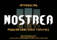 Nostrea Font - Featured Image