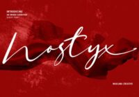 Nostyx Script Font - Featured Image