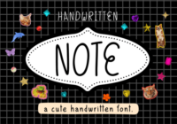 Note Font - Featured Image