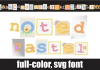Noted Pastel Font - Featured Image