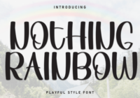 Nothing Rainbow Font - Featured Image