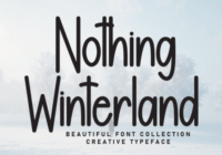 Nothing Winterland Font - Featured Image