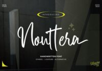Nouttera Font - Featured Image