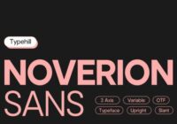 Noverion Sans Font - Featured Image