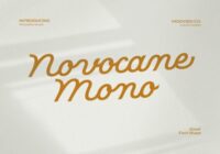 Novocane Mono Font - Featured Image