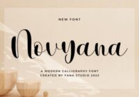 Novyana Font - Featured Image