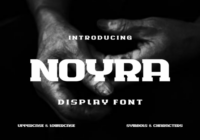 Noyra Font - Featured Image