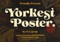 Ns Yorkest Poster Font - Featured Image