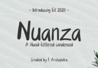 Nuanza Font - Featured Image