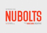 Nubolts Font - Featured Image