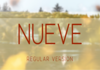 Nueve Font - Featured Image