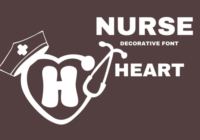 Nurse Heart Font - Featured Image